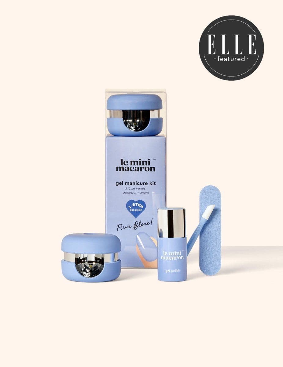 Sada na gelovou manikúru Fleur Bleue